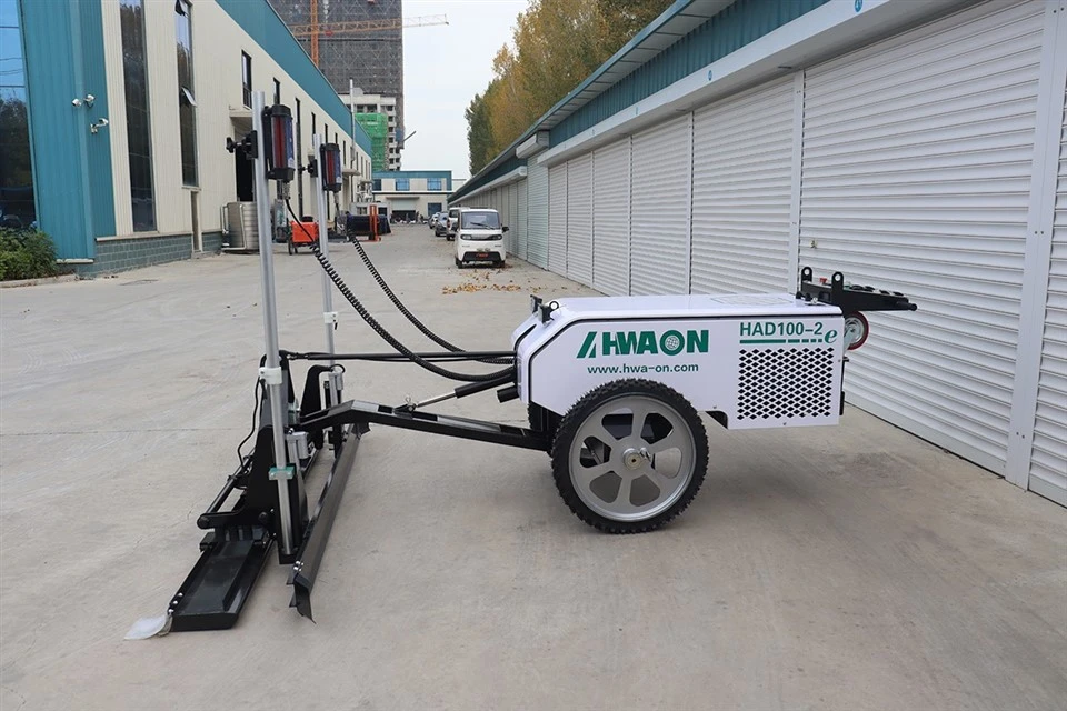Electric Walk-behind Laser Screed2